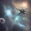 Placeholder: Giant Cosmic ethereal luminescent starry galactic nebulous stellar spider, realistic