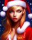 Placeholder: girl in Santa dress