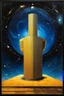 Placeholder: Cosmic Paradox of Immense Order; Neo-Surrealism; Optical Art; De Chirico