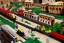 Placeholder: Train lego in lego Italian Rome lego