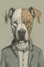 Placeholder: human with dog's head