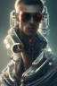 Placeholder: cyberpunk, head, men, portrai