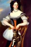 Placeholder: Cat with human body of Elisabeth of Austria by Franz Xaver Winterhalter .