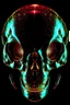 Placeholder: Stereoscope image of an holographic bug skull