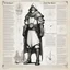Placeholder: character concept sheet with AD&D statistics and characteristics, [illustration by W. Heath Robinson] the dark keeper character class, his powers are Time Laps Back, Retain and night vision