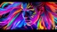 Placeholder: a striking model with colorful hair and body paint, professional body paint, colorfull digital fantasy art, psychedelic goddess, neon light and fantasy,colorful glow, bodypaint, full body art, body paint, full body painting, fullbody painting, vibrant fantasy style, glowing neon skin, glowing with colored light, neon ink, bold and vivid colors, high-definition resolution, professional photography, dramatic lighting to enhance neon shades, Vibrant neon body paint art, intricate eyeshadow design,