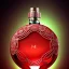 Placeholder: a picture of a red perfume bottle, highly detailed