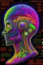 Placeholder: Fantasy00d Technical Diagram, Info graphic, Charts, of A Cosmic Anatomical Human Head, Info Graphic, Scientific, Data Diagram, Nervous System, Galaxy, Vibrant Colors, Midnight Aura, Ultra Detailed, H.R. Giger, Max Ernst, Thomas Kinkade, Robert Gonsalves, dark background