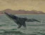 Placeholder: Portrait of a whale by Van Gogh