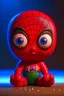 Placeholder: Cute and adorable cartoon baby spiderman, fantasy, dreamlike, surrealism, super cute, trending on artstation, cinematic, dramatic colors, close-up, cgscociety, computer rendering, by mike winkelmann, uhd, rendered in cinema4d, hard surface modeling, 8k,render octane, inspired by beksinski