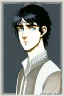 Placeholder: black hair freckles blue eyes young wizard beardsley