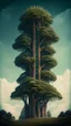 Placeholder: tower of trees