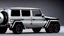 Placeholder: Armored Futuristic G-Class, Photorealistic,4k, Rear View, works for a pc wallpaper