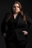 Placeholder: fat hot woman in black suit