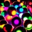 Placeholder: colored ball, light glow game, vibrant background