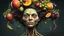 Placeholder: an extremely fertile, parasite-ridden woman. fruit, fertile brood 8k deformed human form, conspicuous, artful, digital art trending on artstation 8k high resolution