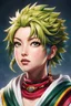 Placeholder: Highly detailed portrait of Toga Himiko from My Hero Academia, by Bryan Lee O'Malley, inspired by Capcom