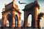 Placeholder: Gateway of India modern and futuristic