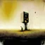 Placeholder: sound of silence by Gabriel Pacheco and Stephen Gammell, warm colors, sound bar textures, weirdcore, never-before-seen