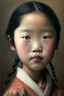 Placeholder: portrait of a chinese girl 11 years old