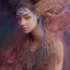 Placeholder: Insanely detailed photograph of an “portrait of gorgeous native goddess ” with intricate hair, intricate embroidered dress, beautiful clear face and hyperdetailed painting by Ismail Inceoglu Huang Guangjian and Dan Witz CGSociety ZBrush Central fantasy art album cover art,8K, hdr, romantic, mysterious, ominous, flowers, jewelry, comfort, natural eyes