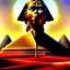 Placeholder: drawing The Sphinx Boris Vallejo Style