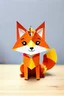 Placeholder: little's prince fox made of paper