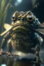 Placeholder: Swamp moth amphibian female humanoid ,3d render, high details, high contrast, long explosure, hyper realistic, color grading, bokeh, unreal engine 5, 8k