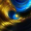 Placeholder: blue and gold vortex from water to heaven