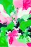 Placeholder: abstract art emerald green blush pink love