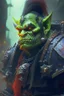 Placeholder: orc judge in the style of warhammer, anime style, depth of field, nvidia graphics, lightrays, trending art, movie poster