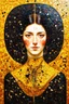Placeholder: Finding the pieces of yourself you left behind; a neo-surrealistic, expressionistic, steampunk version of Gustav Klimt