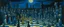 Placeholder: A shadowy blackish blue parade themed with chess pieces at nighttime painted by Vincent van Gogh