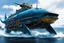 Placeholder: (in the style of Orion, by Masamune Shirow) Optimized Prompt A hyper-realistic, 35mm photograph of a biologically fused creature-vehicle hybrid, combining the morphology of a humpback whale with a vintage, custom-built, heavy-duty industrial diesel-powered amphibious cargo truck. The creature-truck is traversing a chaotic, neon-drenched desert highway at dusk, kicking up a trail of glowing dust under a spiraling, tie-dye sky. The "whale" forms the bulk of the vehicle's cabin and cargo hold, its
