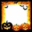 Placeholder: A Halloween picture frame for the Halloween school with a light background to remove