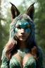 Placeholder: Human Druid character, physically fit, lynx ears, nature, far, sidhe, facepaint, waist up portrait, intricate, oil on canvas, masterpiece, expert, insanely detailed, 8k resolution, retroanime style, cute big circular reflective eyes, cinematic smooth, intricate detail , soft smooth lighting, soft pastel colors, painted Renaissance style