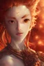 Placeholder: portrait, beautiful stunning warrior lady and goddess, babycore red short hair, ice eyes, fantasy atmosphere, styled by Corrado Vanelli, Norman Rockwell, Boris Vallejo super detailed, Studio Ghibli, Anime Key Visual, by Makoto Shinkai, Deep Color, Intricate, 8k resolution concept art, Natural Lighting, Beautiful Composition