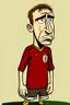 Placeholder: Oliver McBurney Footballer r cartoon 2d