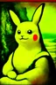 Placeholder: the Mona Lisa as pikachu