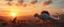 Placeholder: ghost busters and a ping pong long fluffy slinky cloud twisting dinosaur sun set