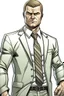 Placeholder: Draw me a white-skinned, young GTA character who is businessman. He should have a GTA mark, he should be tall,