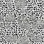 Placeholder: leopard pattern, black on white, vector.
