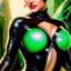 Placeholder: fullbody portrait 'beautiful Sexy Busty CatWoman',wearing skintight transparent suit,crystal clear green eyes,painting by gaston bussiere, greg rutkowski, yoji shinkawa, yoshitaka amano, tsutomu nihei, donato giancola, tim hildebrandt, oil on canvas, cinematic composition, extreme detail,fit full head inside picture,32k