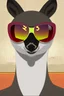 Placeholder: Ganso con gafas de sol programando