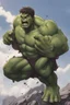 Placeholder: Hulk falling from the skye animated