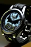 Placeholder: generate image of batman watch which seem real for blog wearing by man