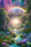 Placeholder: verybeautiful-magical-garden-of-the-angelic-kingdom-blue-and-pink-plants-and-trees-small-river-sunshine-flowers-haze-thumb-rainbow-ufo-bright-colors-light flowers