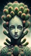 Placeholder: hypercomplex cactus sylph, symmetrical face, detailed face features, sharp eyes, soft skin, by Daniel Merriam, by Albrecht Altdorfer, surreal, abstract, half alien, half woman, cactus growing Modifiers: fantasy intricate very attractive beautiful Unreal Engine hdr cinematic postprocessing pencil sketch black ink Craig Rutkowski more Magic Prompt A surreal fantasy portrait of a hypercomplex cactus sylph with a perfectly symmetrical face, featuring sharp, piercing eyes and impossibly soft skin th
