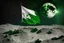 Placeholder: "green Chilean flag" on the moon