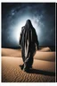 Placeholder: Photography Mistery of Ghost Arab,Walking alonely on desert dark night